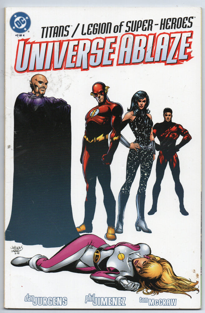 Pre-Owned - Titans / Legion of Super-Heroes: Universe Ablaze - Pre-Owned Comics - Image - Pop Weasel