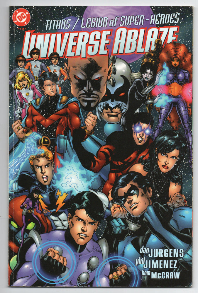 Pre-Owned - Titans / Legion of Super-Heroes: Universe Ablaze - Pre-Owned Comics - Image - Pop Weasel
