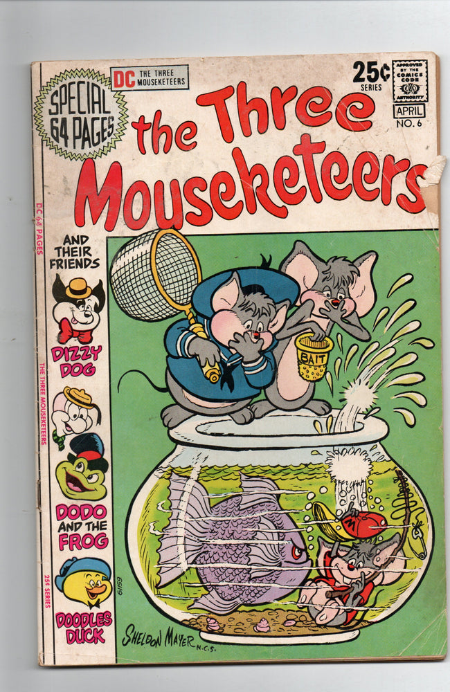 Pre-Owned - The Three Mouseketeers - Pre-Owned Comics - Image - Pop Weasel