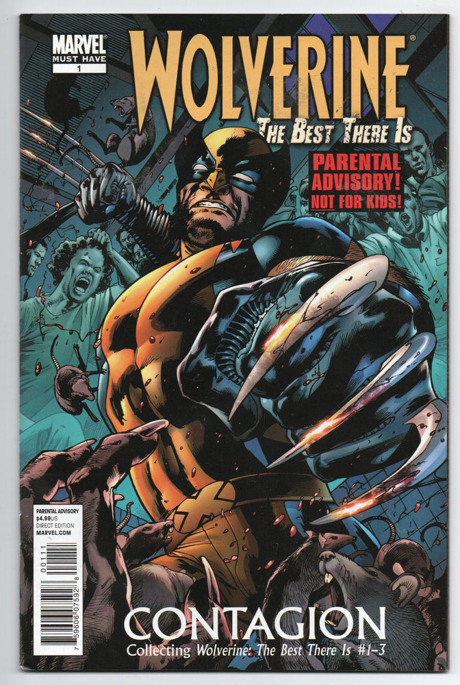 Pre-Owned - Wolverine: Contagion (The Best There Is #1-#3)  (June 2011) - Pre-Owned Comics - Image - Pop Weasel