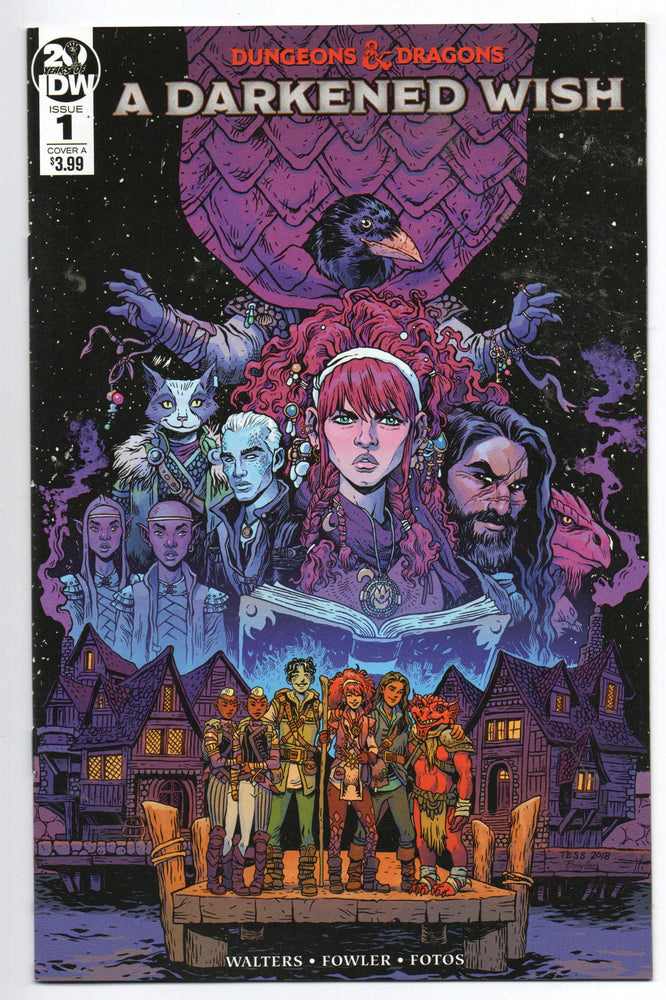 Pre-Owned - Dungeons & Dragons: A Darkened Wish - Pre-Owned Comics - Image - Pop Weasel