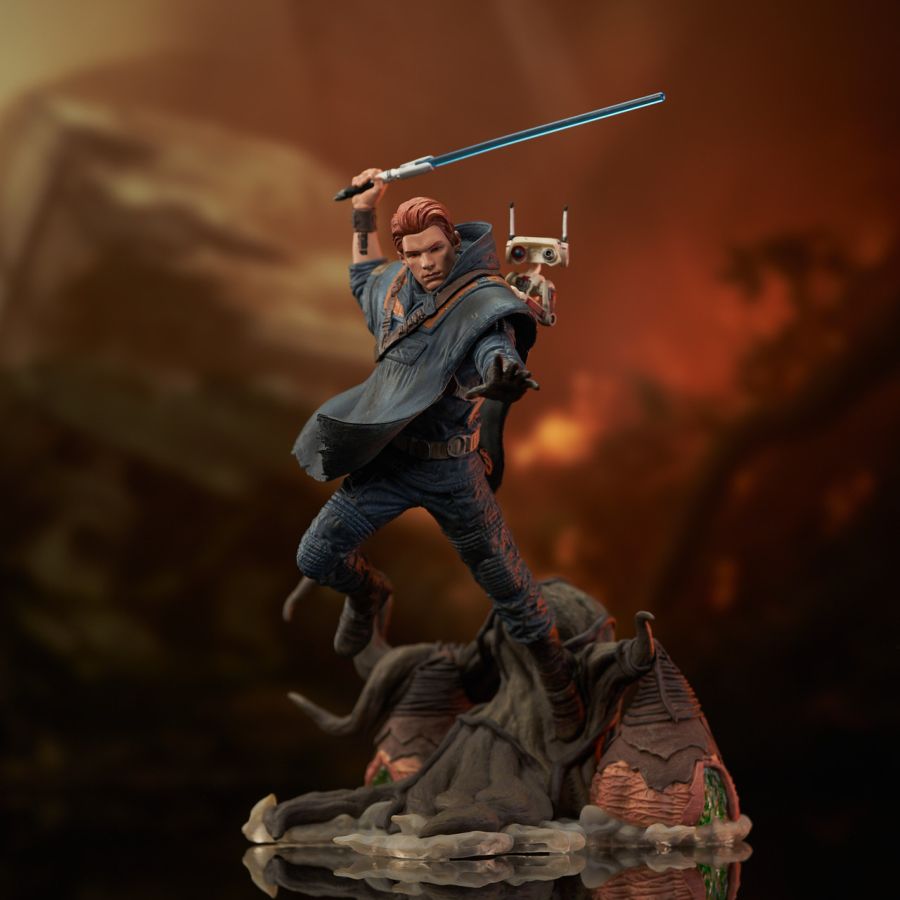 Image Pop Weasel - Image 3 of Star Wars: Jedi Fallen Order - Cal Kestis Gallery PVC Statue - Diamond Select Toys - Statue - Image - Pop Weasel