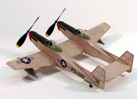 xx17 1/2": F-82 Twin Mustang - Model - Image - Pop Weasel