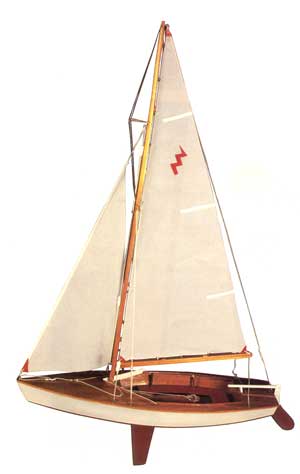19" Sailboat Lightning - Model - Image - Pop Weasel