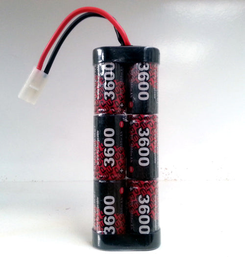 Battery 7.2v 3600mAh NiMH - Model - Image - Pop Weasel