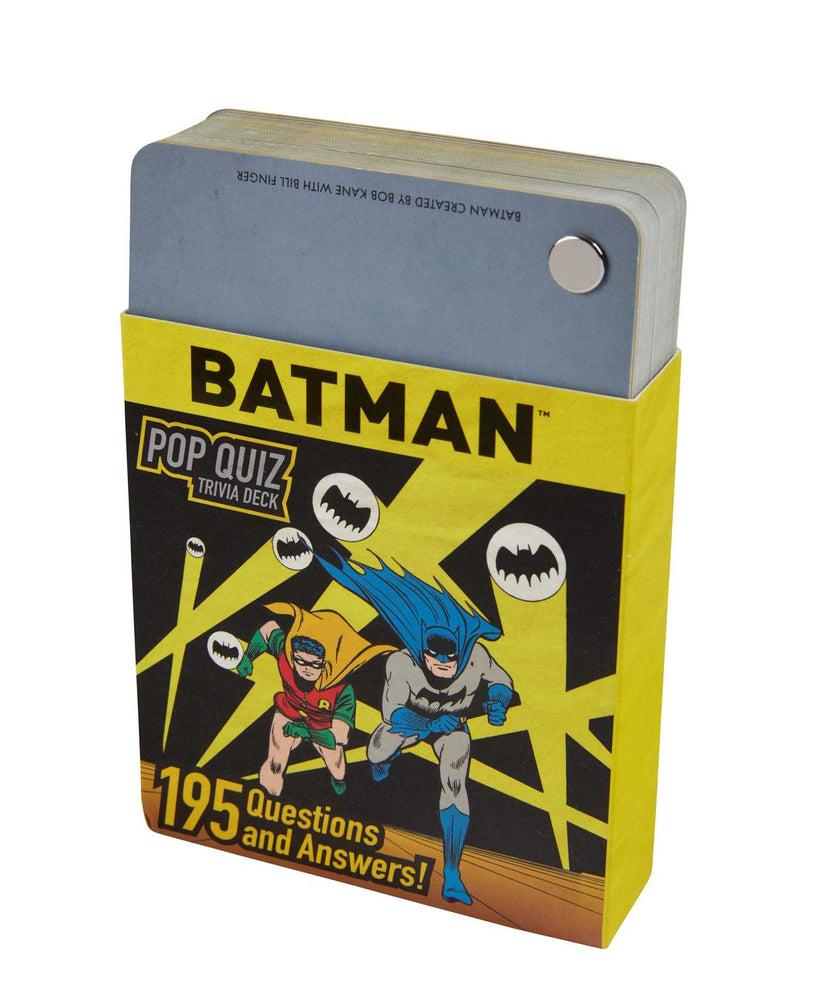 Pop Weasel Image of DC Comics: Batman Pop Quiz Trivia Deck - Novelty - Image - Pop Weasel