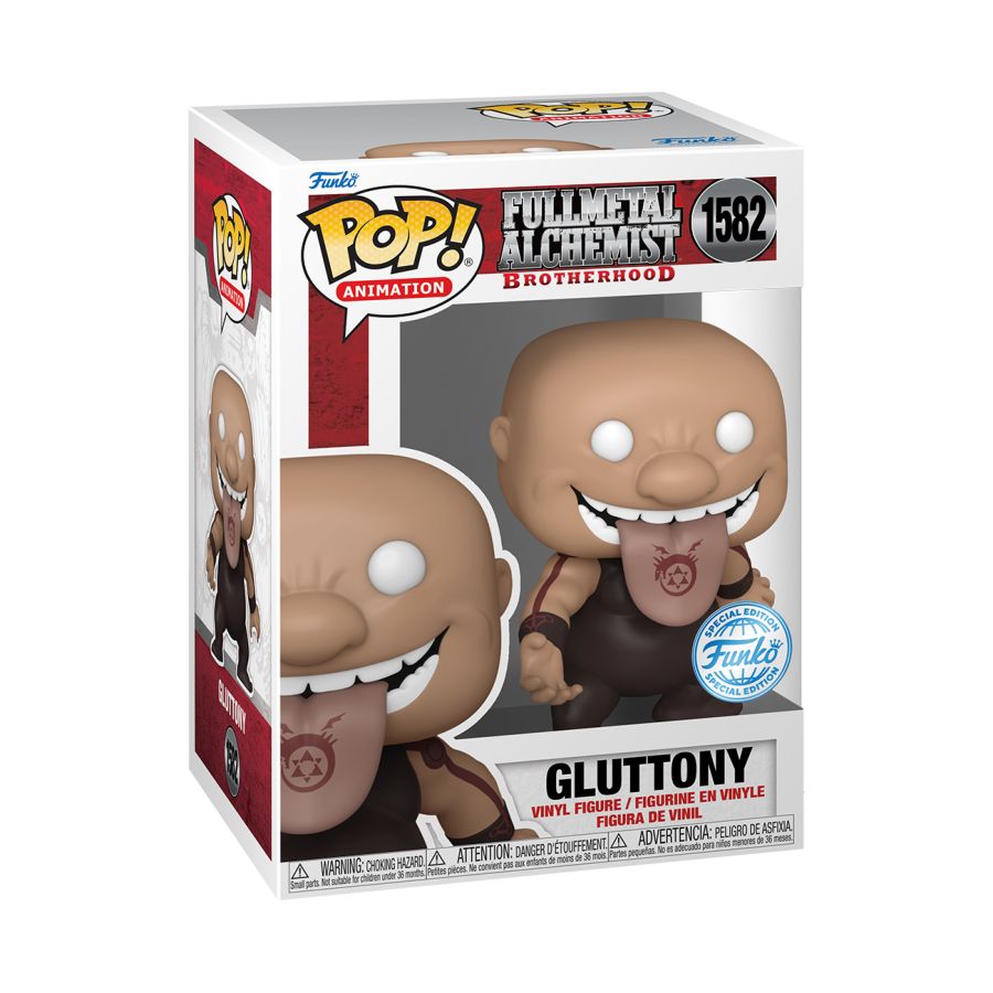 Pop Weasel - Image 3 of Fullmetal Alchemist: Brotherhood - Gluttony US Exclusive Pop! Vinyl [RS] - Funko - Pop Vinyl - Image - Pop Weasel