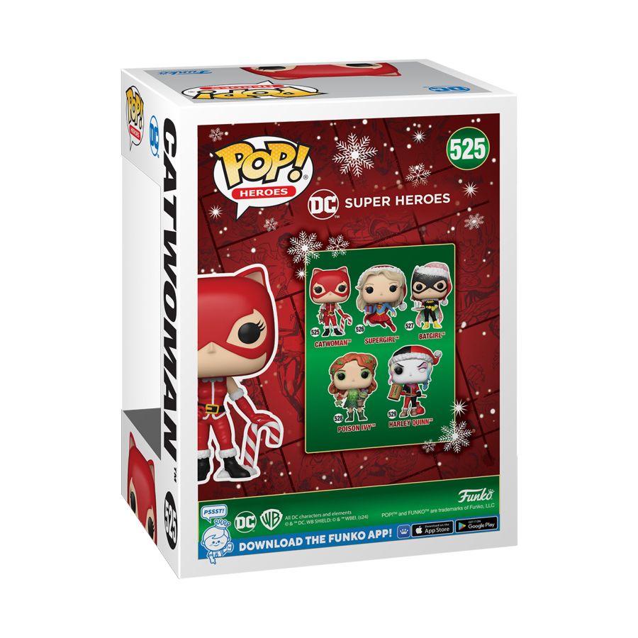 Image Pop Weasel - Image 3 of DC Comics - Catwoman (Holiday) Pop! Vinyl - Funko - Pop Vinyl - Image - Pop Weasel