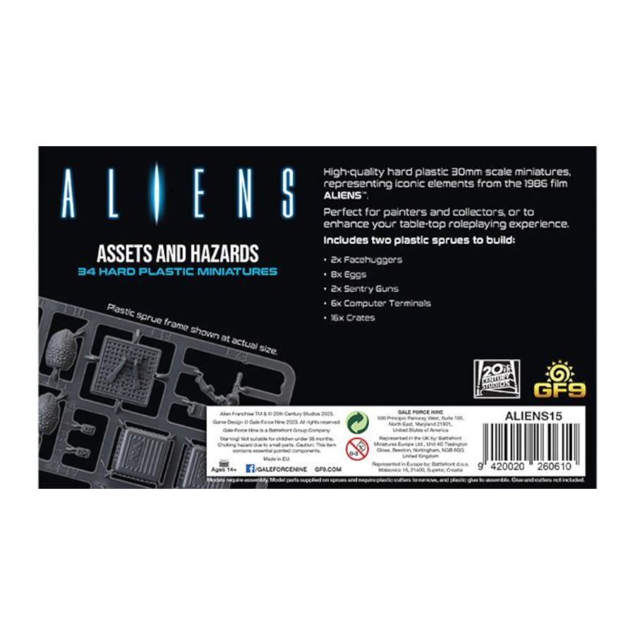 Image Pop Weasel - Image 3 of Aliens - Assets and Hazards [34 Hard Plastic Minatures] - Gale Force 9 - Board Game - Image - Pop Weasel