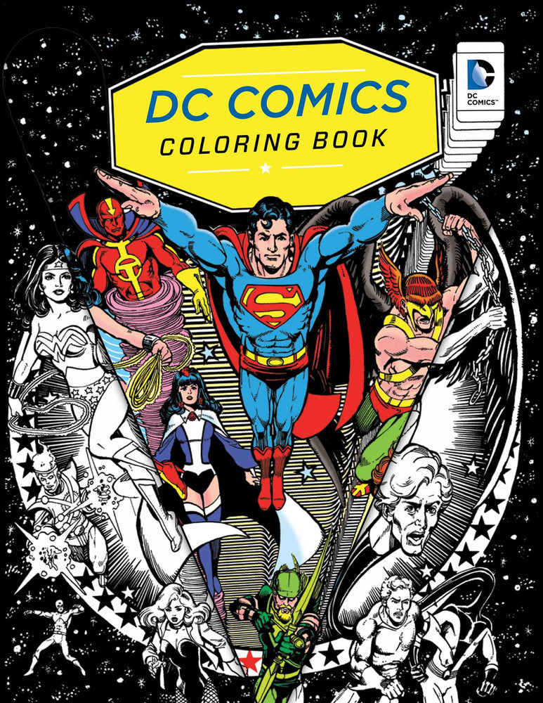 Pop Weasel Image of DC Comics Coloring Book - Books - Image - Pop Weasel