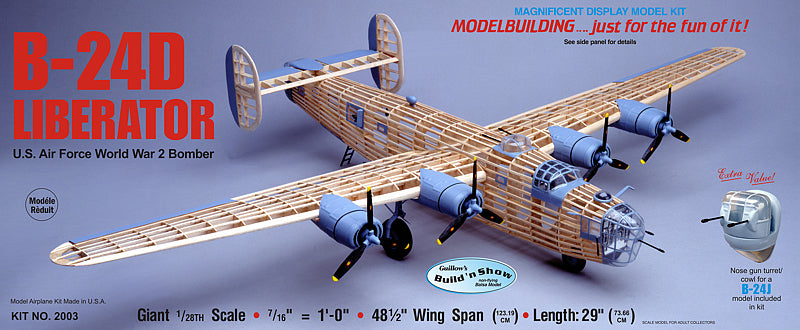 xx1/28 B-24D Liberator - Model - Image - Pop Weasel