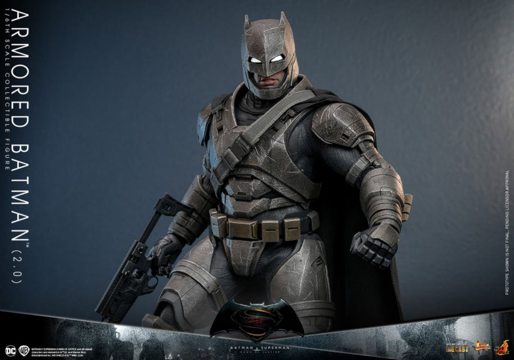 Pop Weasel - Image 14 of Batman v Superman: Dawn of Justice - Armored Batman (2.0) 1:6 Scale Collectable Action Figure - Hot Toys - Statue - Image - Pop Weasel