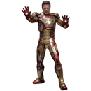 Iron Man 3 - Iron Man Mk 42 (2.0) Deluxe 1:6 Scale Collectable Action Figure - Hot Toys