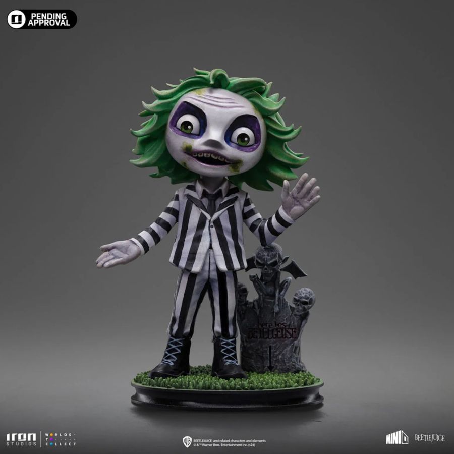Image Pop Weasel - Image 2 of Beeltejuice 2 - Beetlejuice MiniCO Vinyl - Iron Studios -  - Image - Pop Weasel
