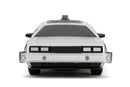 Pop Weasel - Image 2 of Back to the Future - Time Machine Remote Control 1:16 Scale Vehicle (with Light Up Function) - Jada Toys