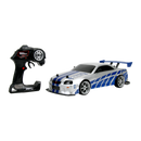 Fast & Furious - 2002 Nissan Skyline GT-R (BNR34) 1:10 Scale Remote Control Car - Jada Toys