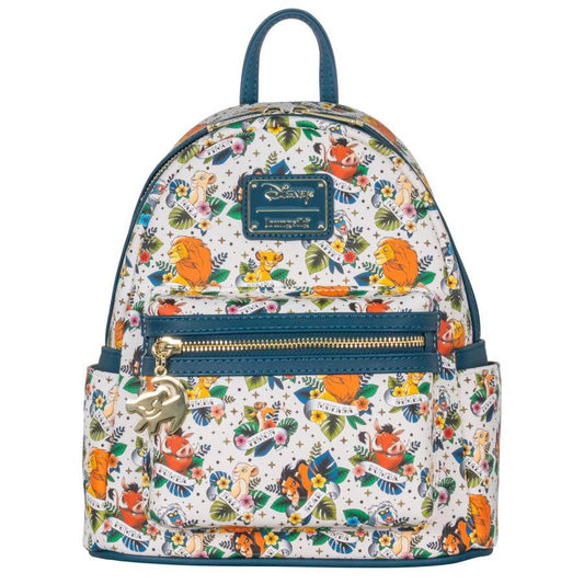 Pop Weasel Image of The Lion King (1994) - Tattoo Print US Exclusive Backpack - Loungefly