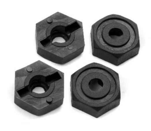 12mm Wheel Hex (4) - Model - Image - Pop Weasel