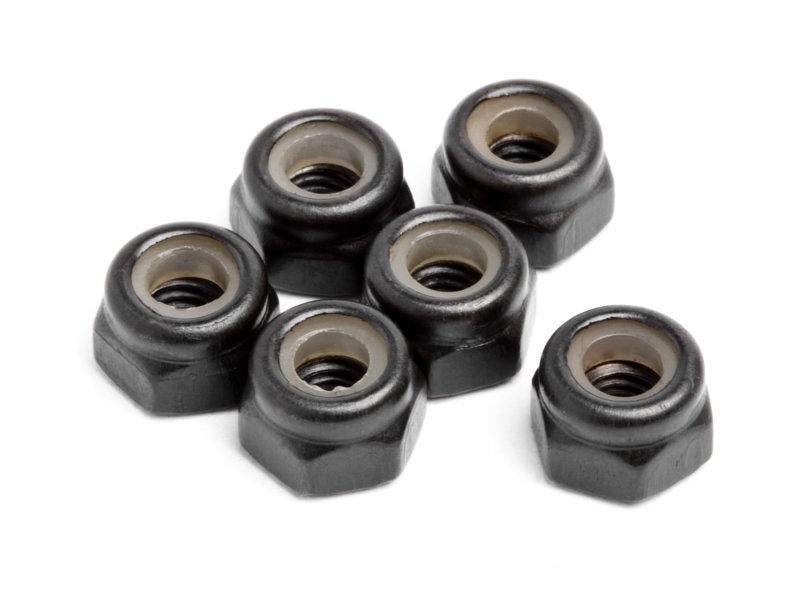 M3 Nylock Nut (6) - Model - Image - Pop Weasel