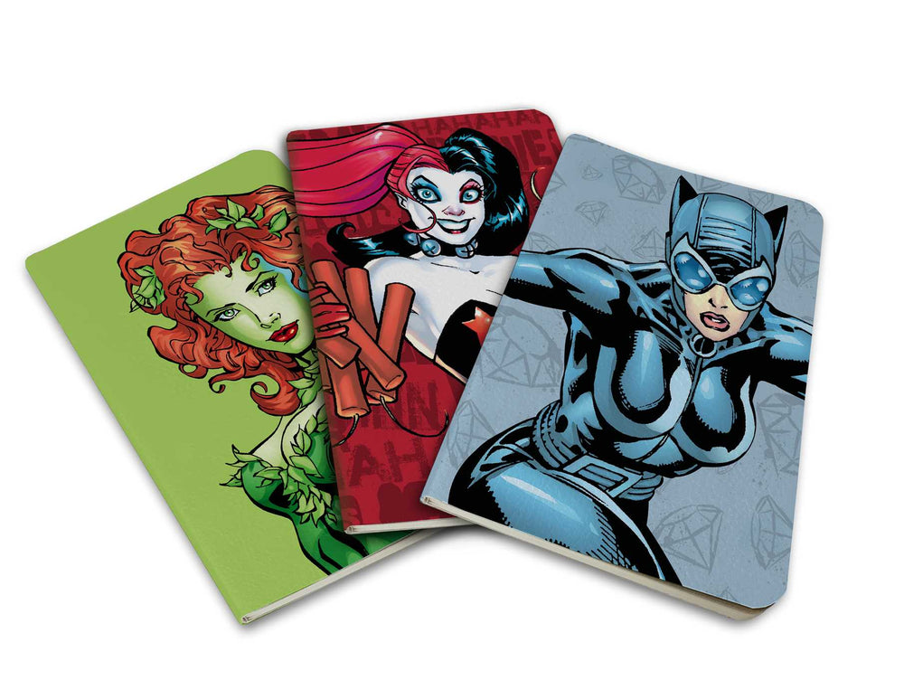 Pop Weasel Image of DC Comics: Sirens Pocket Notebook Collection (Set of 3) - Stationery - Image - Pop Weasel
