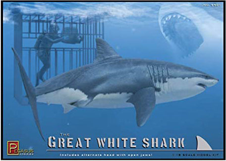 1/18 Shark, Diver &amp; Cage - Model - Image - Pop Weasel