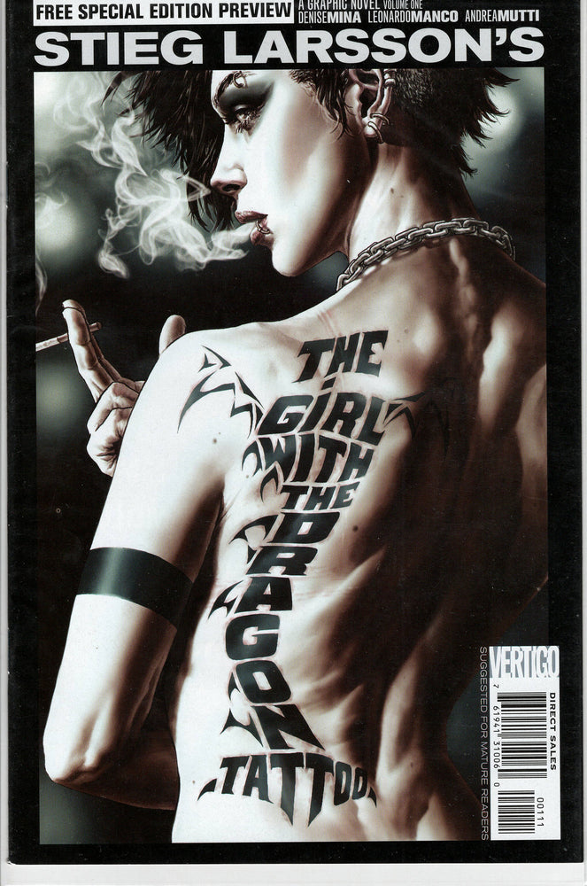 Pre-Owned - The Girl with the Dragon Tattoo Special Edition - Pre-Owned Comics - Image - Pop Weasel