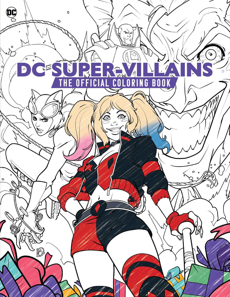 Pop Weasel Image of DC Super-Villains: The Official Coloring Book - Books - Image - Pop Weasel