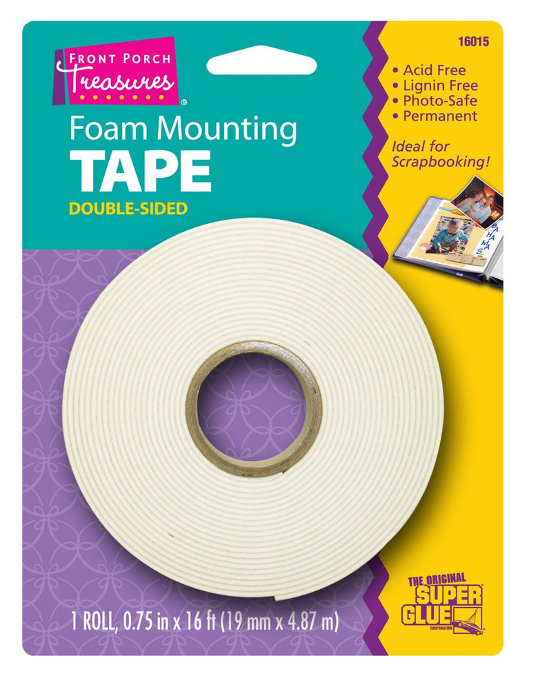 Foam Mounting Tape (.75"x16& - Model - Image - Pop Weasel