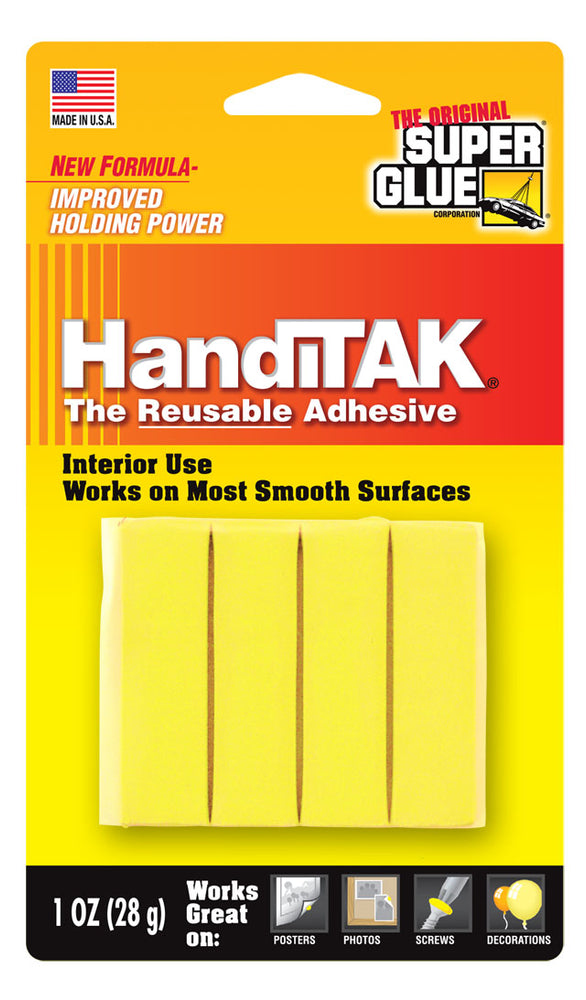 HandiTak (28gr)Yellow Blutak - Model - Image - Pop Weasel