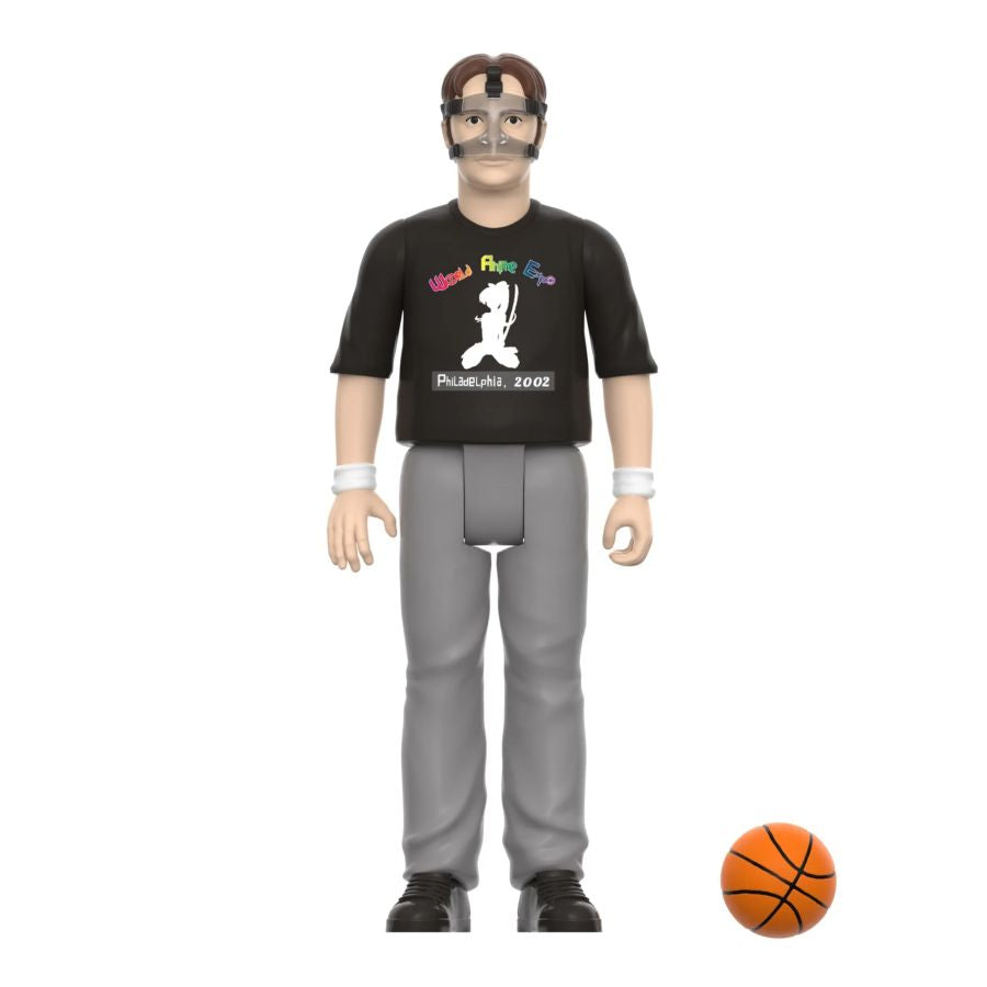 Image Pop Weasel - Image 2 of The Office - Dwight (Basketball) Reaction 3.75 Figure - Super7 - Action Figure - Image - Pop Weasel
