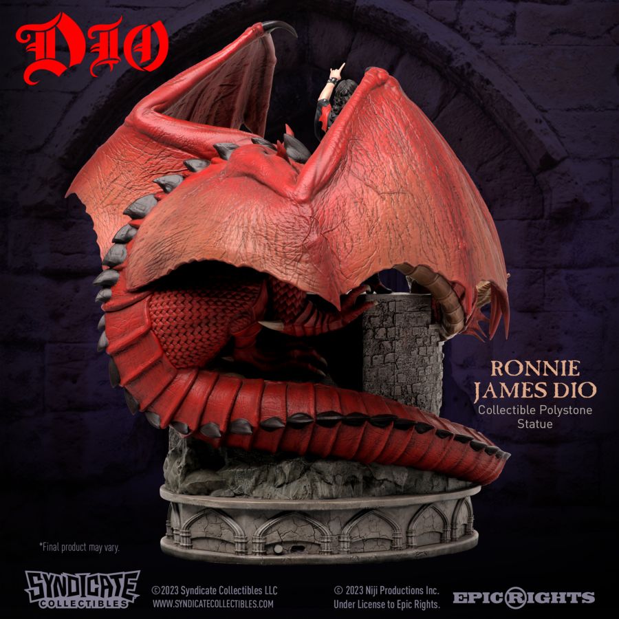 Image Pop Weasel - Image 6 of Ronnie James Dio - 1:10 Statue - Syndicate Collectibles - Statue - Image - Pop Weasel