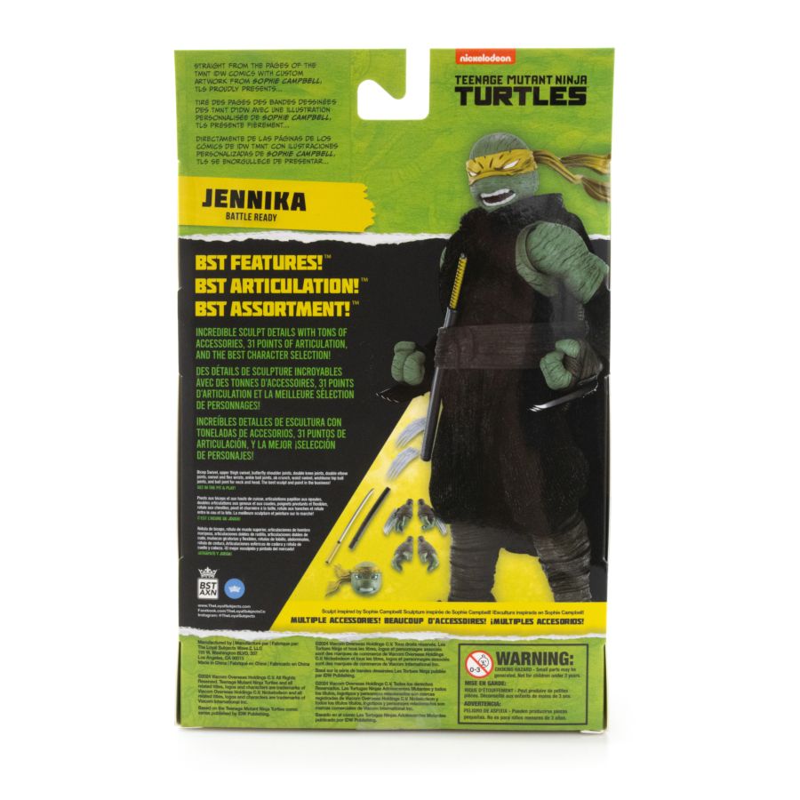 Image Pop Weasel - Image 7 of Teenage Mutant Ninja Turtles (comics) - Jennika 5\" Action Figure - The Loyal Subjects - Action Figure - Image - Pop Weasel