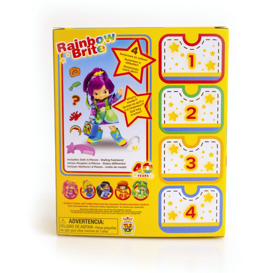 Image Pop Weasel - Image 8 of Rainbow Brite - Stormy 5.5'' Fashion Doll - The Loyal Subjects - Action Figure - Image - Pop Weasel