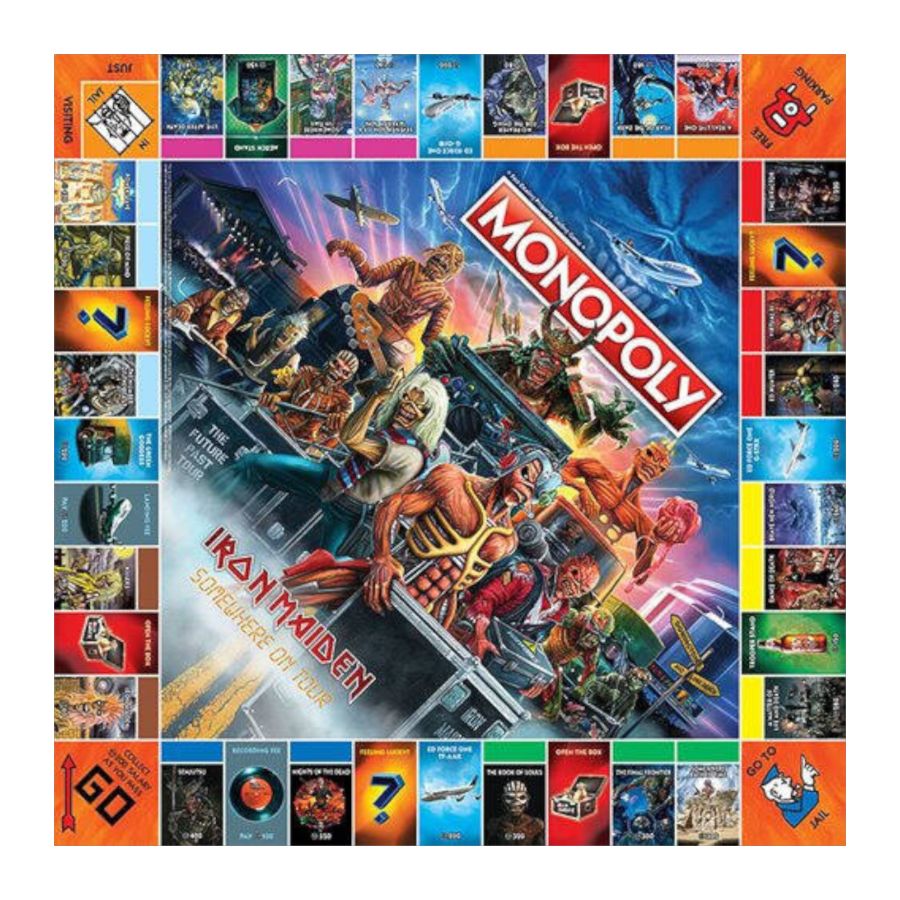 Image Pop Weasel - Image 4 of Monopoly - Iron Maiden Edition - Winning Moves - Board Game - Image - Pop Weasel