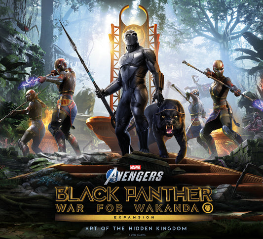 Marvel's Avengers: Black Panther: War for Wakanda Expansion: Art of the Hidden Kingdom | Hardcover - Image