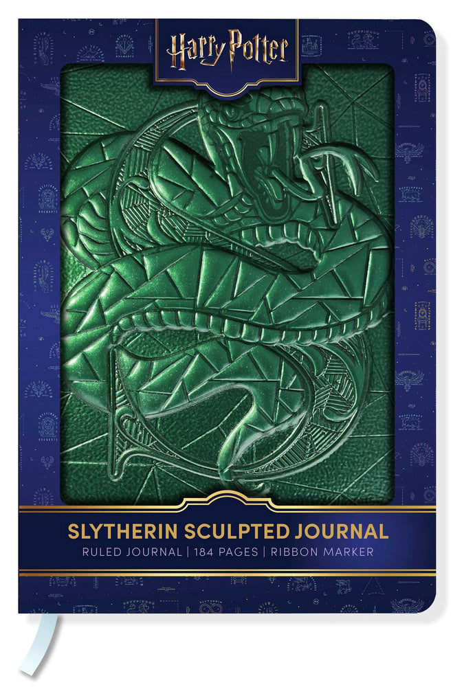 Harry Potter Sculpted Journal: Slytherin image - Stationery - Image - Pop Weasel