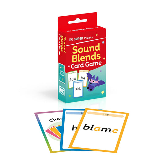 DK Super Phonics Sound Blends Card Game - Image