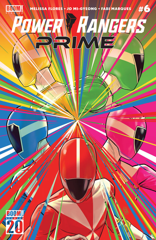 Power Rangers Prime #6 B Variant (Dressed, Malavia) - Image