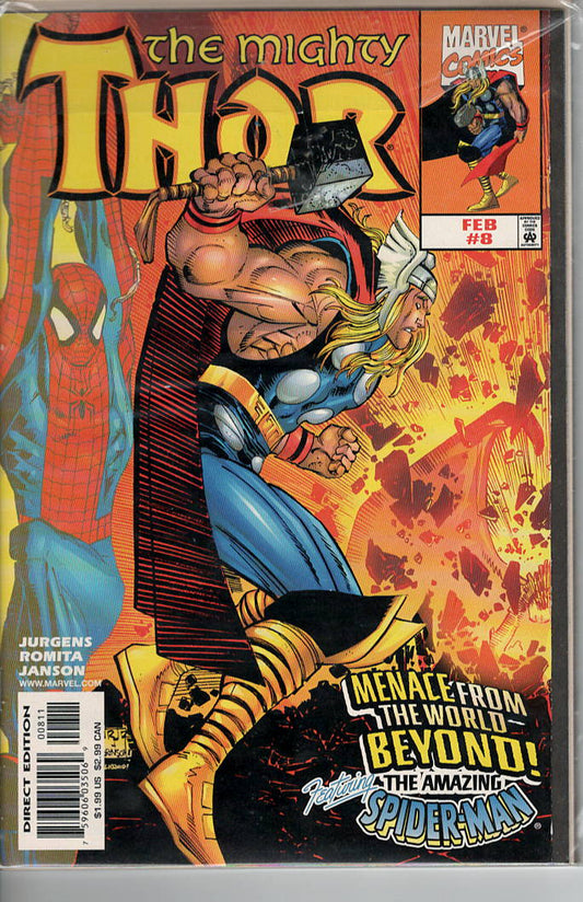 Pre-Owned - Thor #8  (February 1999) Scanned Image Pop Weasel Pre-Owned Comics