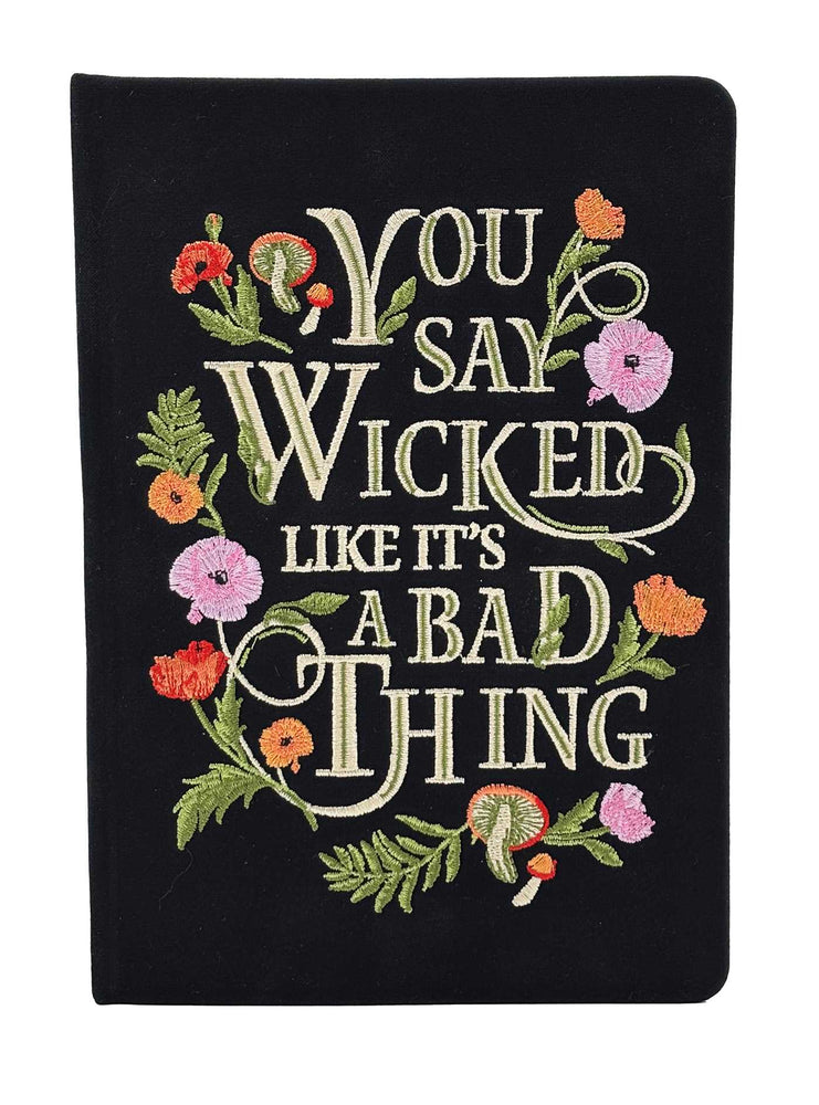 Wicked Embroidered Journal image - Stationery - Image - Pop Weasel