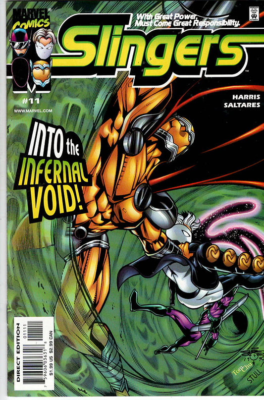 Pre-Owned - Slingers #11  (October 1999) Scanned Image Pop Weasel Pre-Owned Comics
