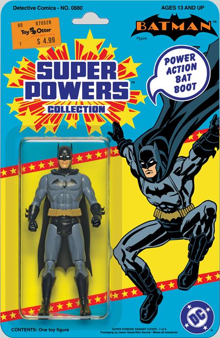 Detective Comics #880 Facsimile Edition  B Jason Geyer & Alex Saviuk Super Powers Card Stock Var - Image