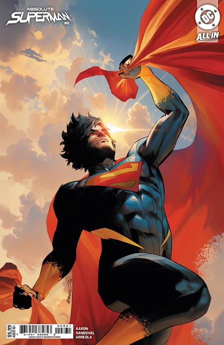 Absolute Superman #8  C Brandon Peterson Card Stock Var - Image
