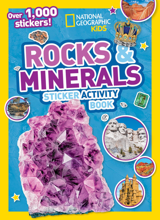 Rocks and Minerals Sticker Activity Book image