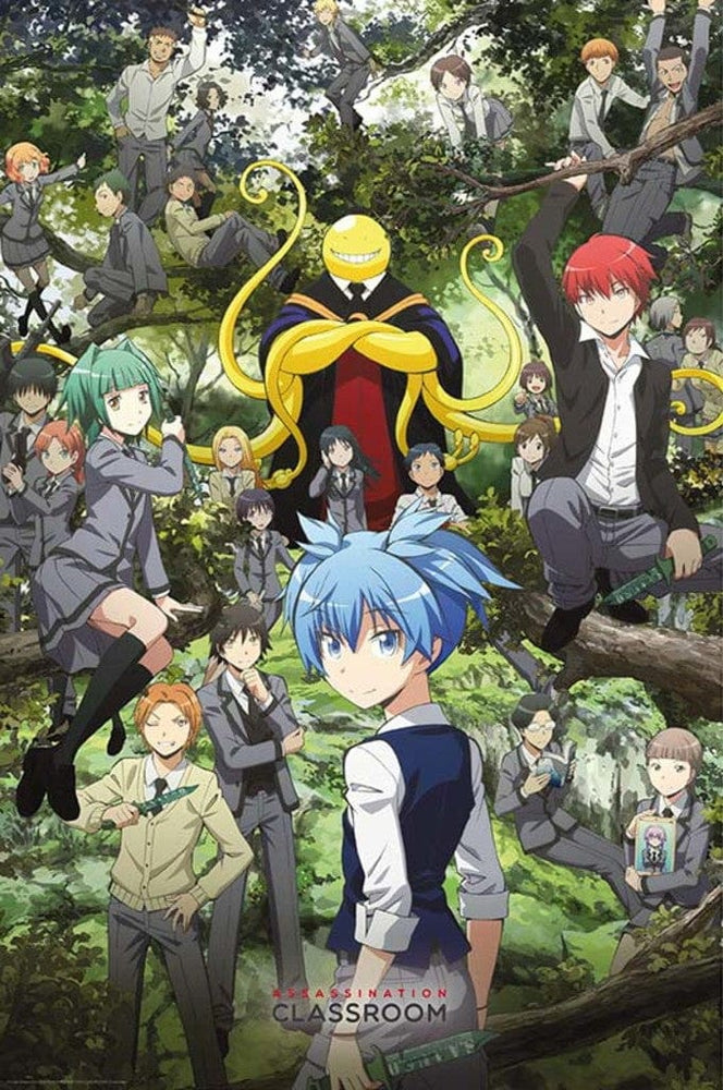 Assassination Classroom Forest Group Poster - Posters - Image - Pop Weasel