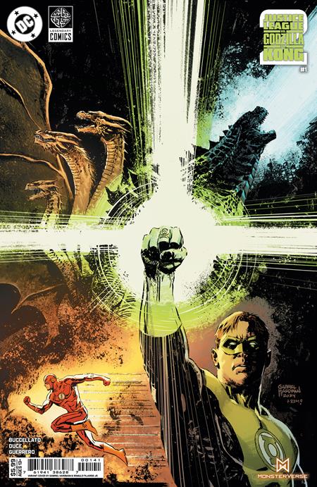 Justice League Vs Godzilla Vs Kong 2 #1 (of 7)  D Gabriel Hardman Card Stock Var - Image