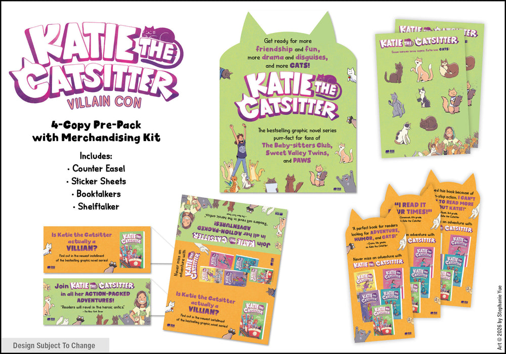 Katie the Catsitter 5: Villain Con 4-Copy Prepack with Merchandising Kit - Image - Books - Image - Pop Weasel