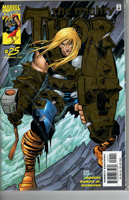 Pre-Owned - Thor #25  (July 2000) Scanned Image Pop Weasel Pre-Owned Comics
