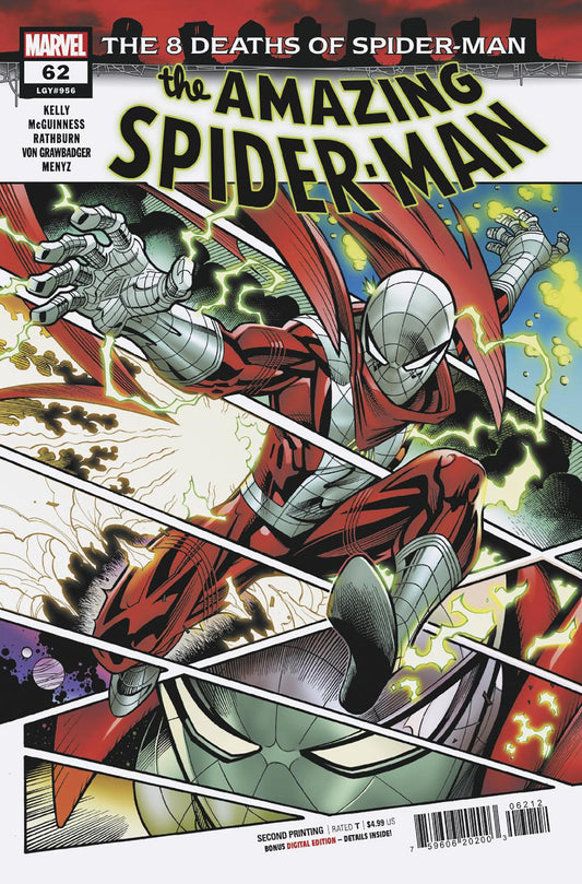 AMAZING SPIDER-MAN #62 ED MCGUINNESS 2ND PRINTING VARIANT image