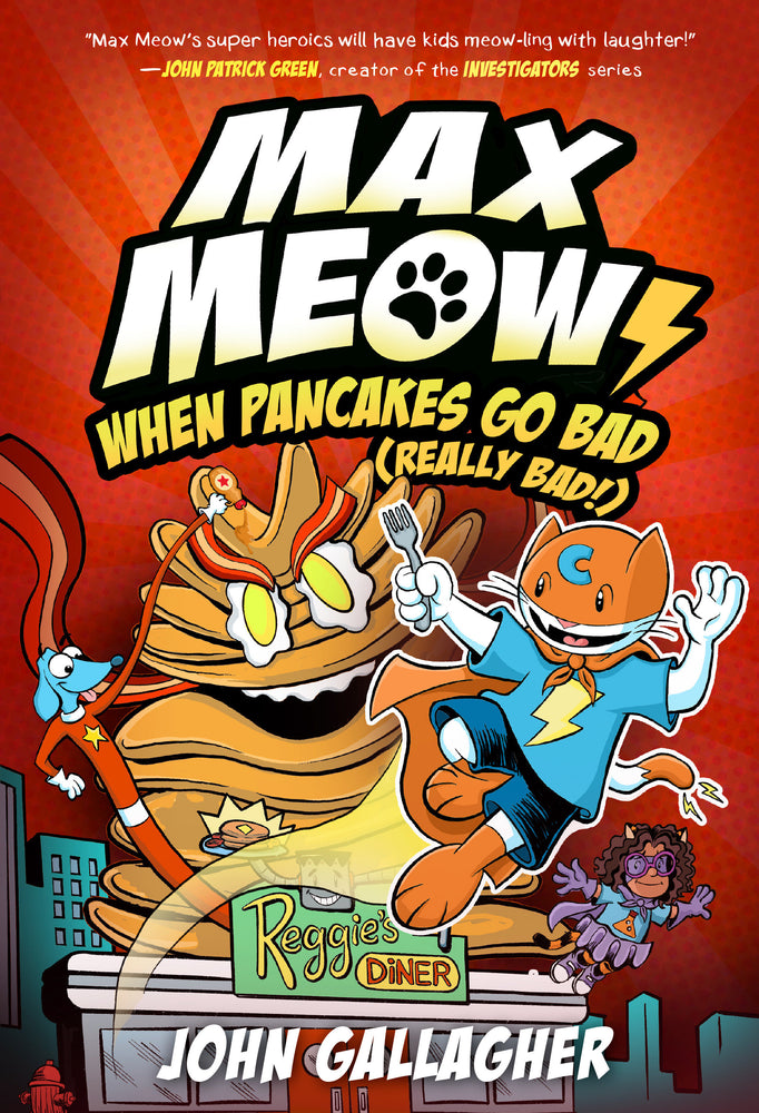 Max Meow 6: When Pancakes Go Bad (Really Bad!) | Hardcover image - Graphic Novels - Image - Pop Weasel